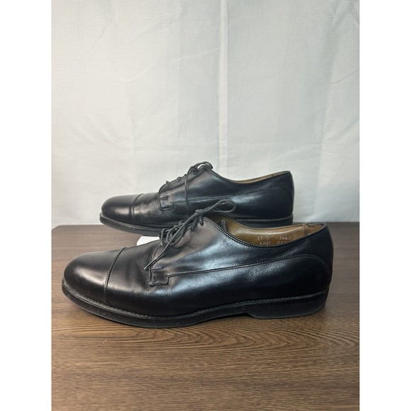 Allen Edmonds Men\'s Size 13 Black Leather Bergland Dress Shoes main image 8
